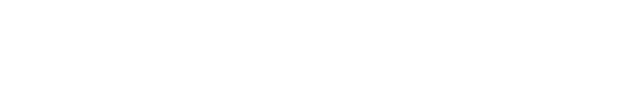 Sharpfin Logog White Sharpfin Logog White